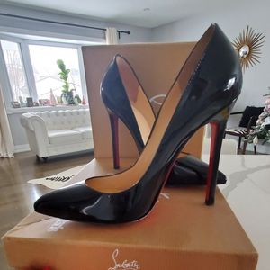Christian Louboutin pigalle patent pumps